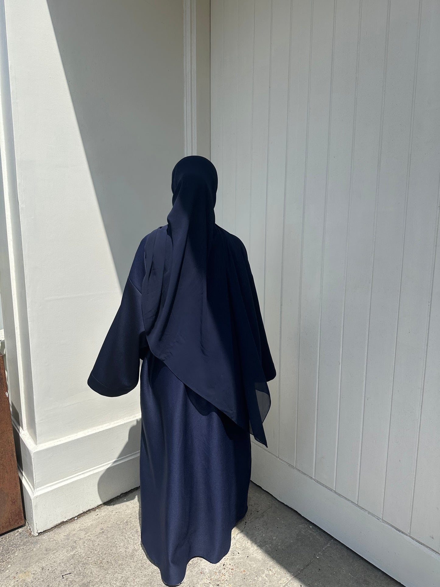 T-shirt dress in navy