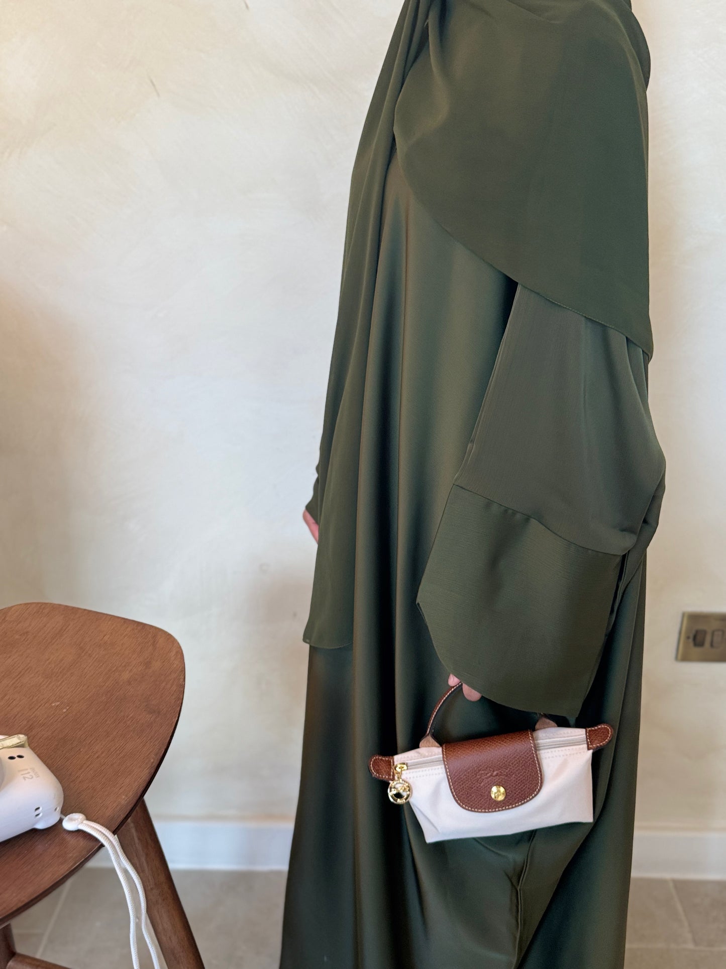 Olive green two piece