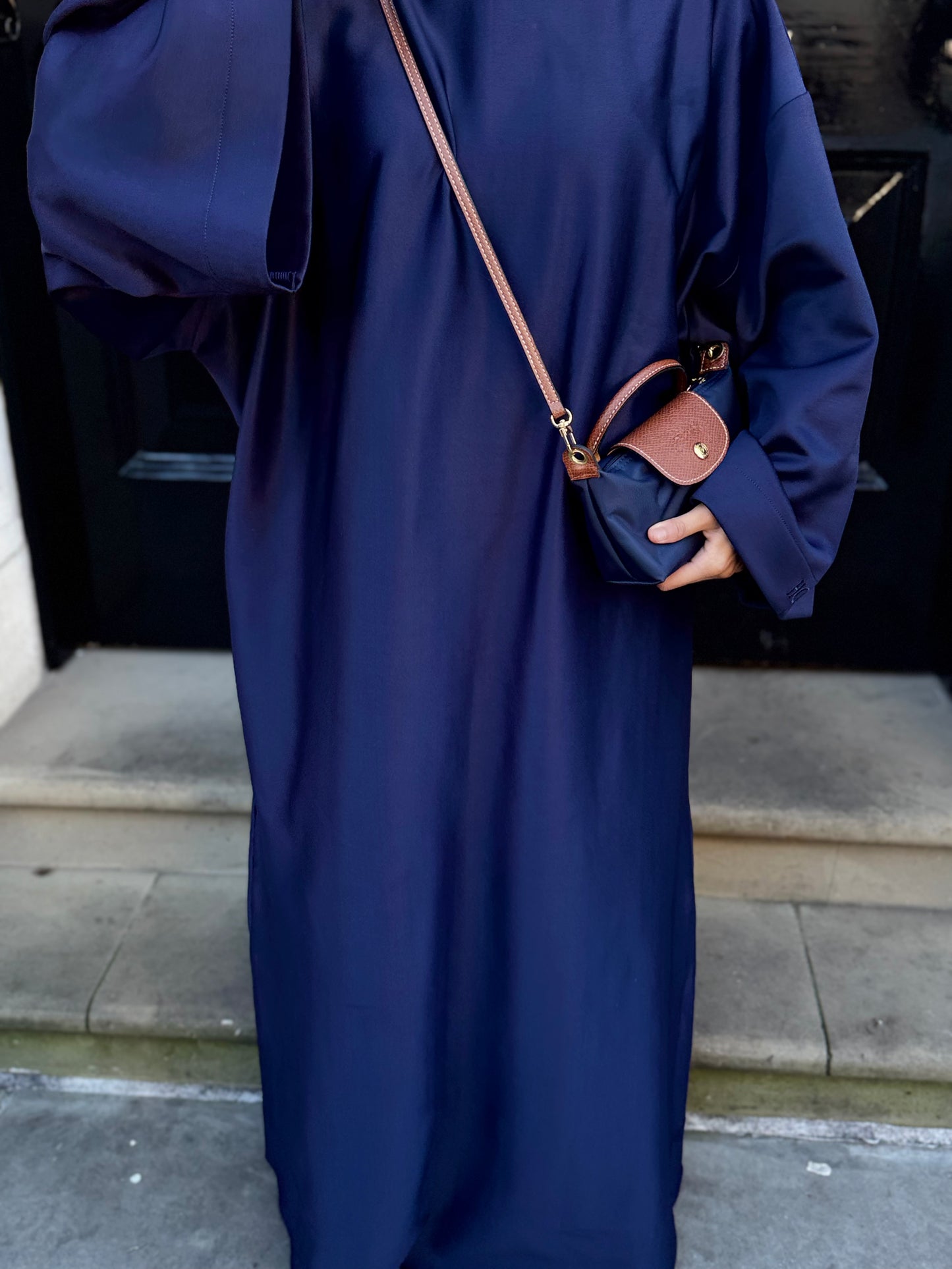 T-shirt dress in navy