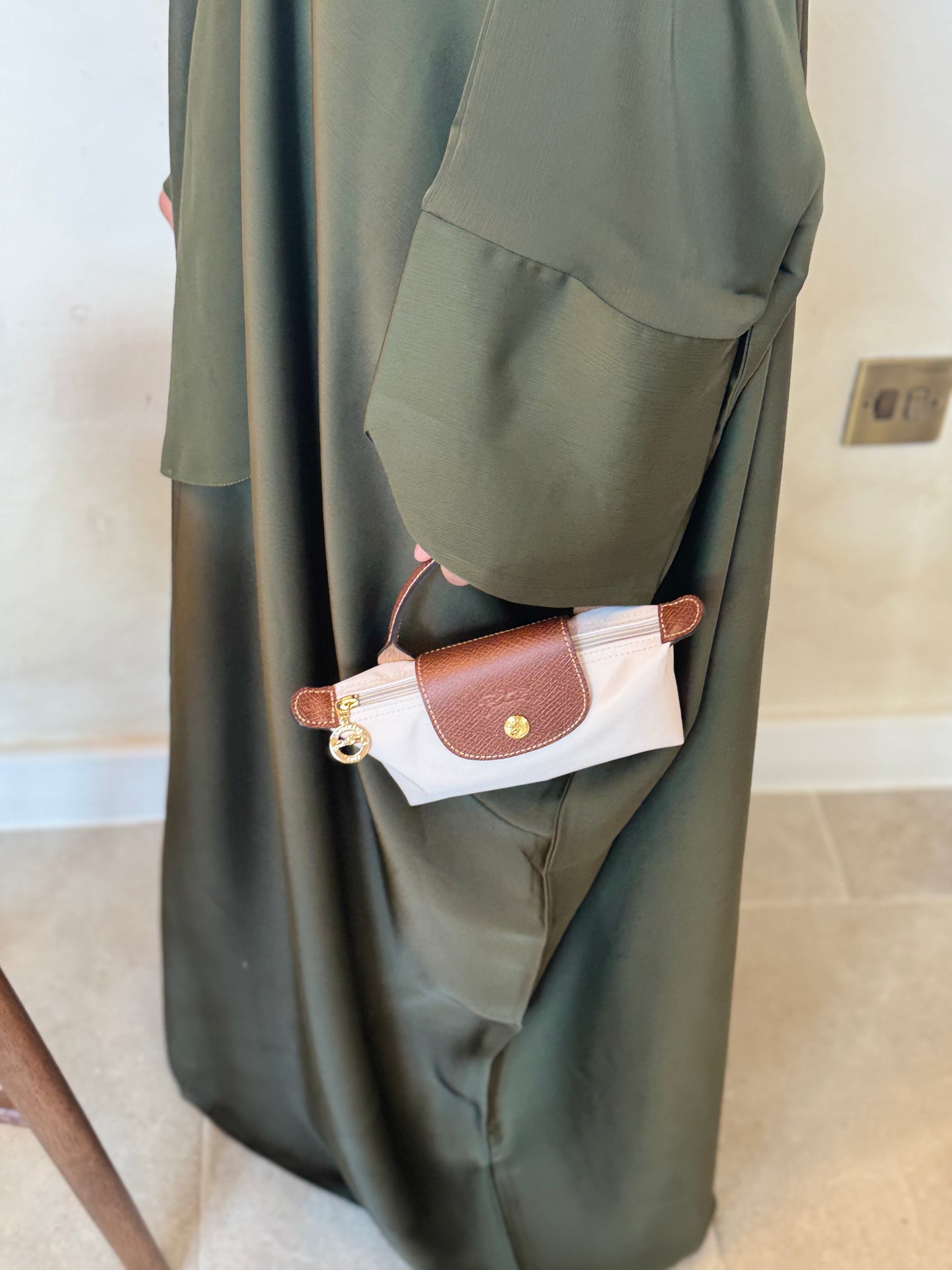 Olive green two piece