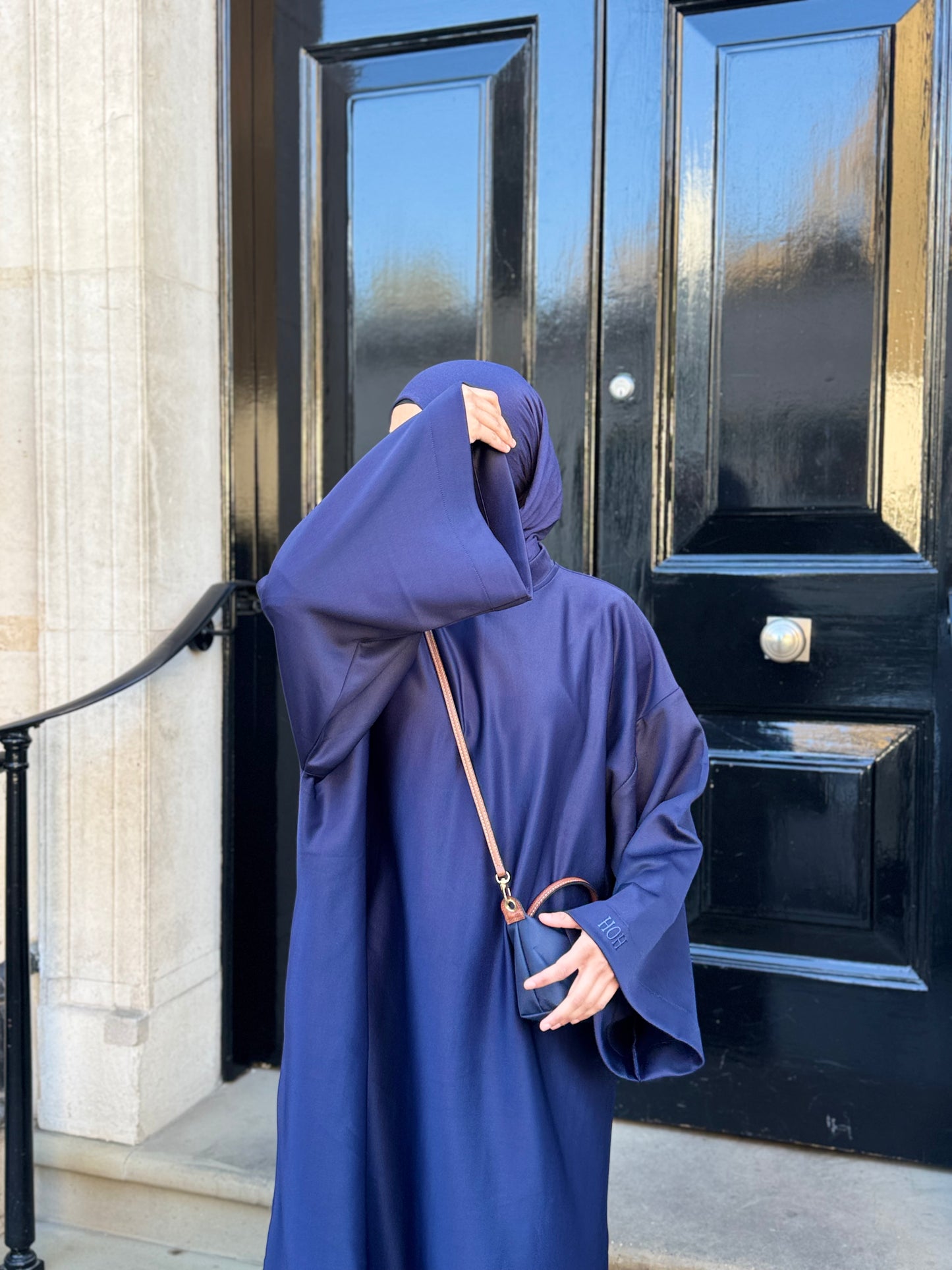 T-shirt dress in navy