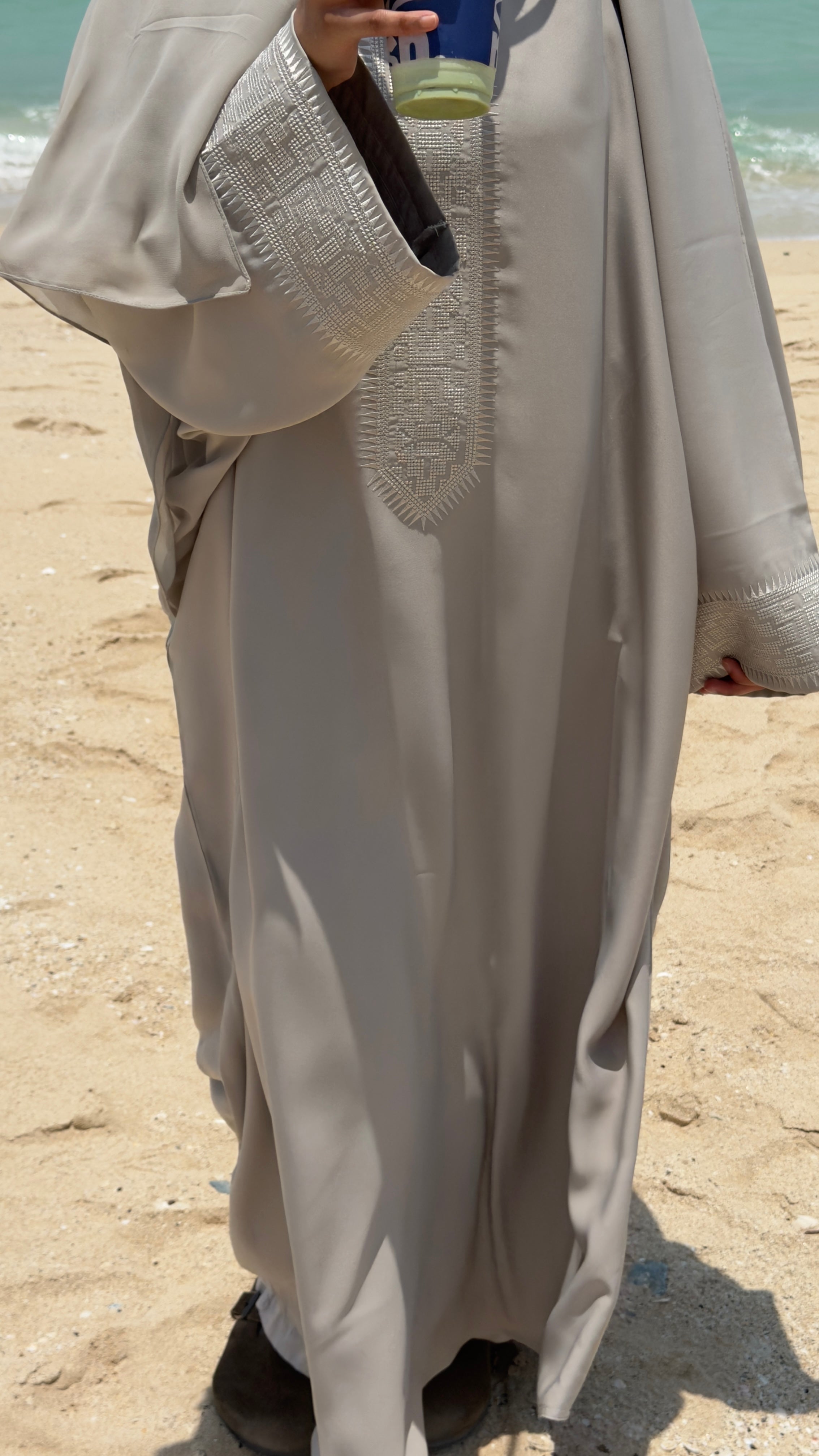 Khayraat in stone grey
