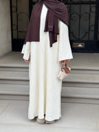 Classic Linen closed abaya