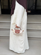 Classic Linen closed abaya