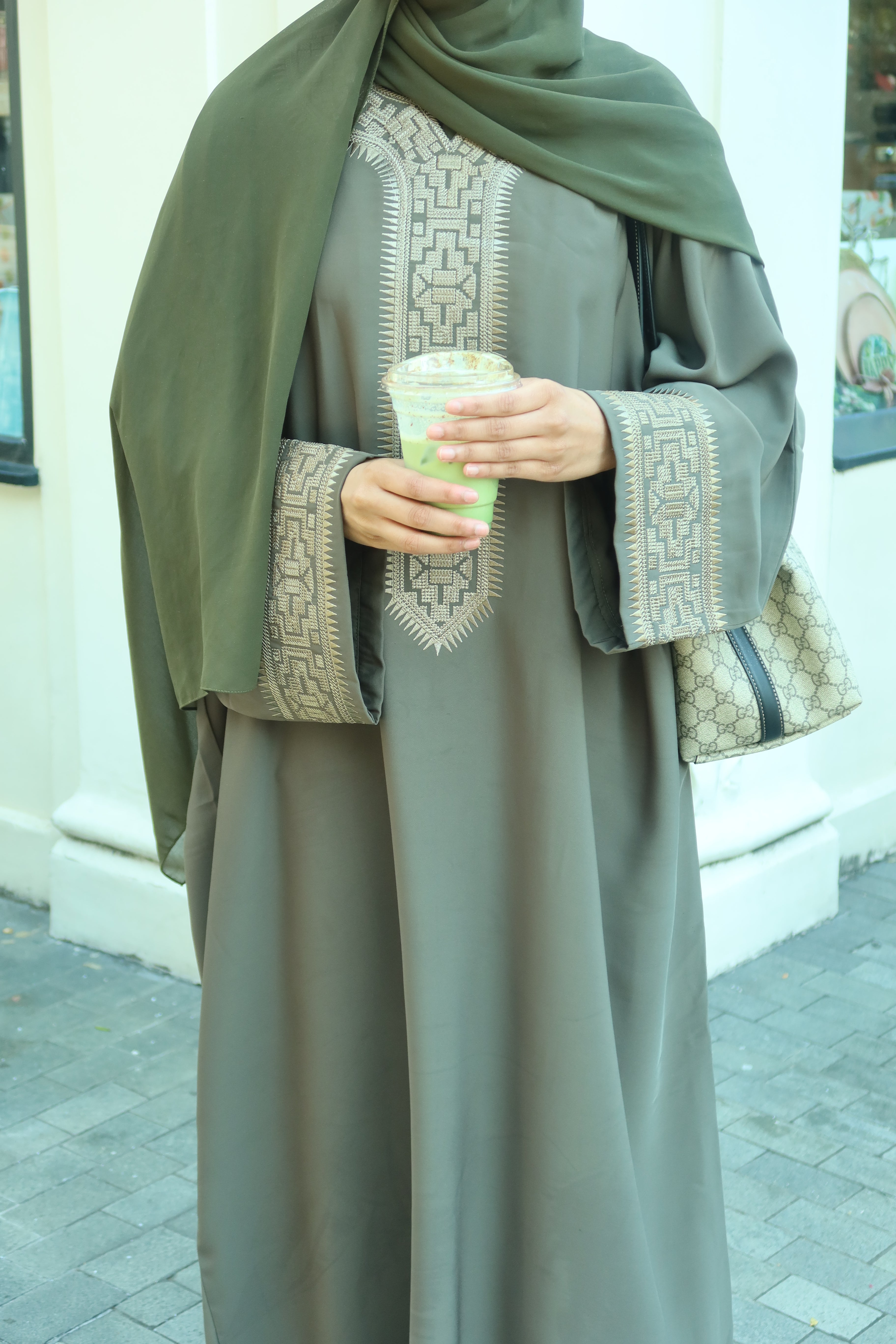 Khayraat in forest green