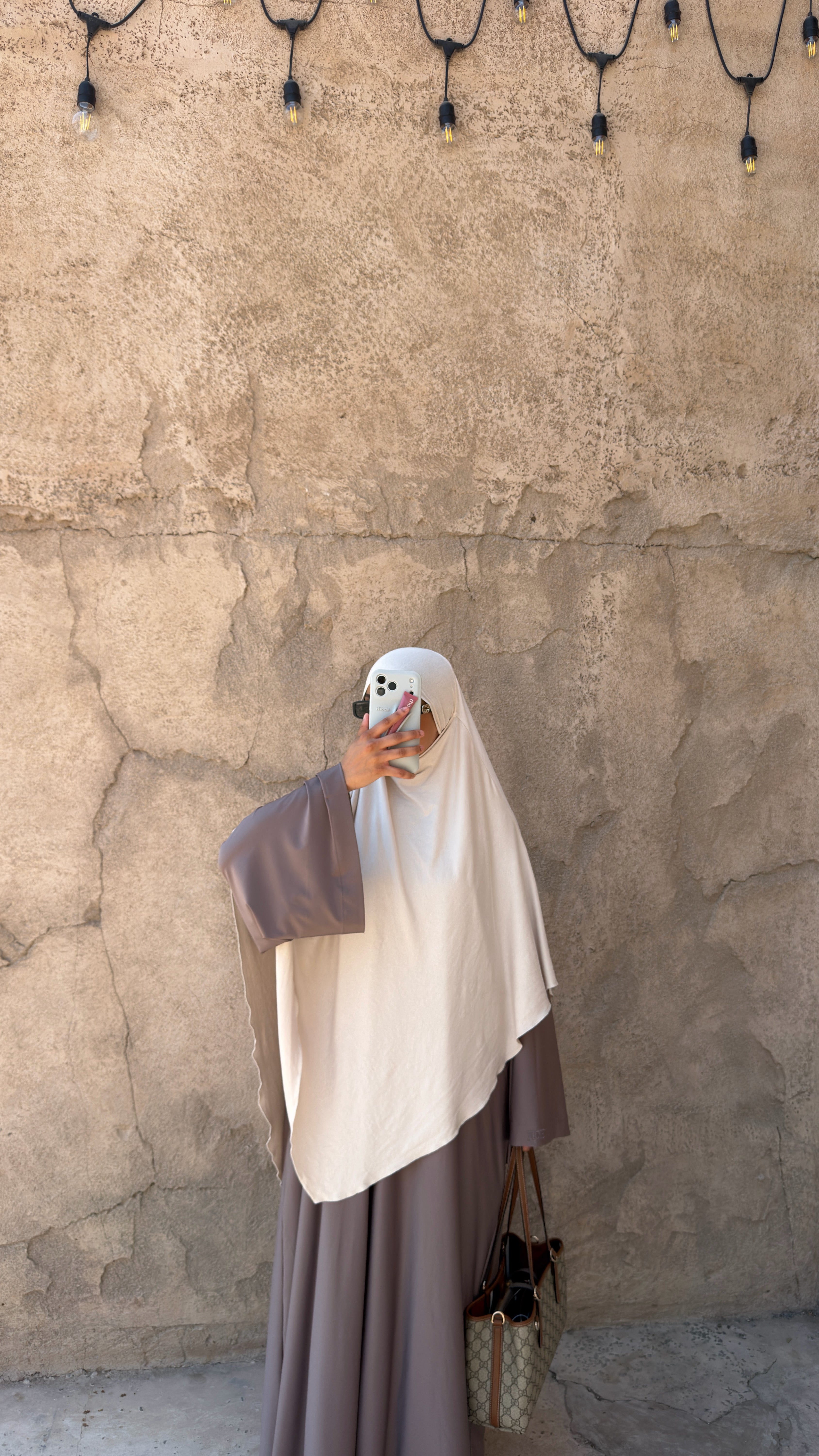 Jersey Khimar beige