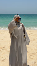 Khayraat in stone grey