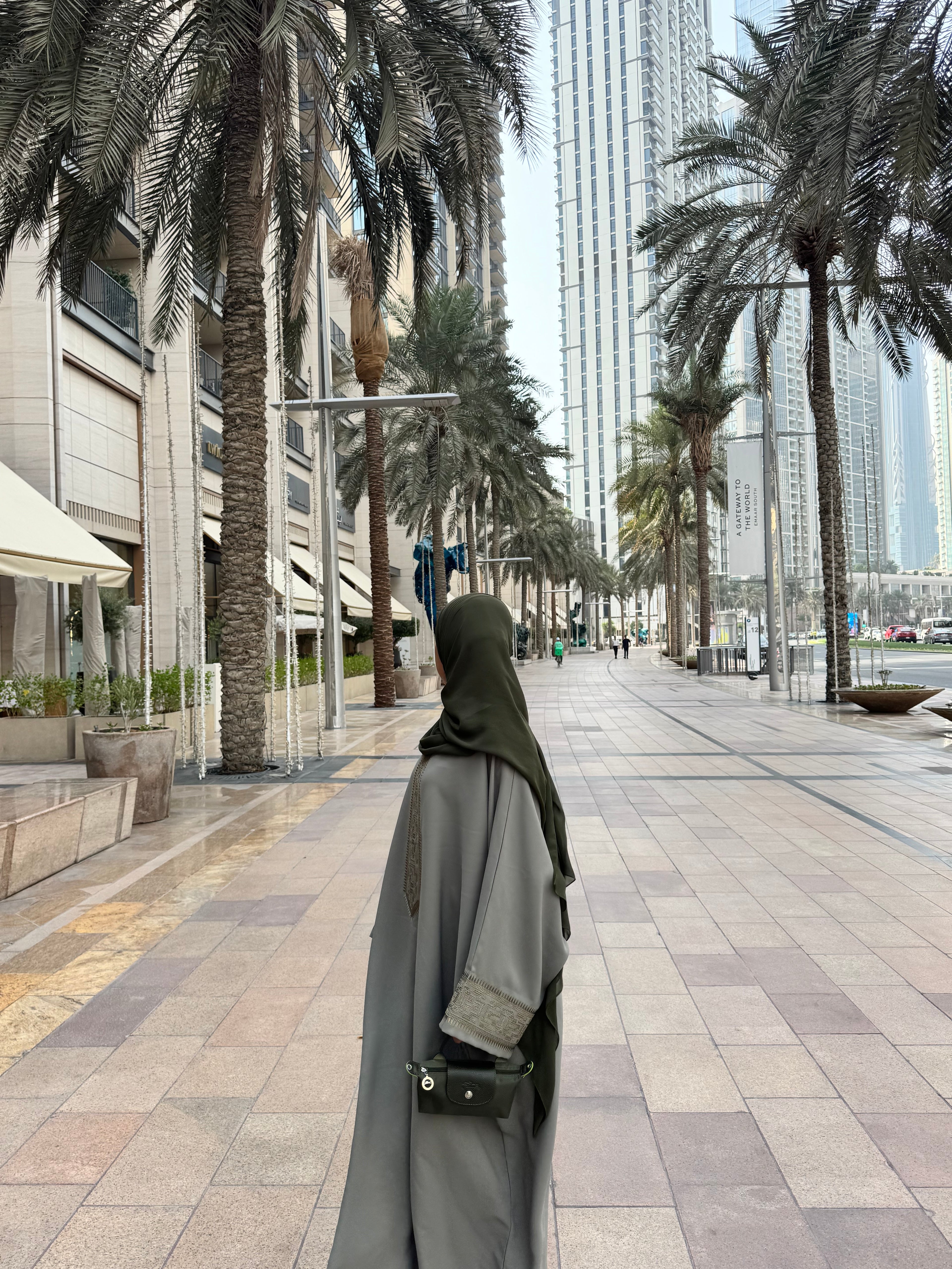 Khayraat in sage green