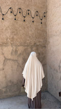 Jersey Khimar beige