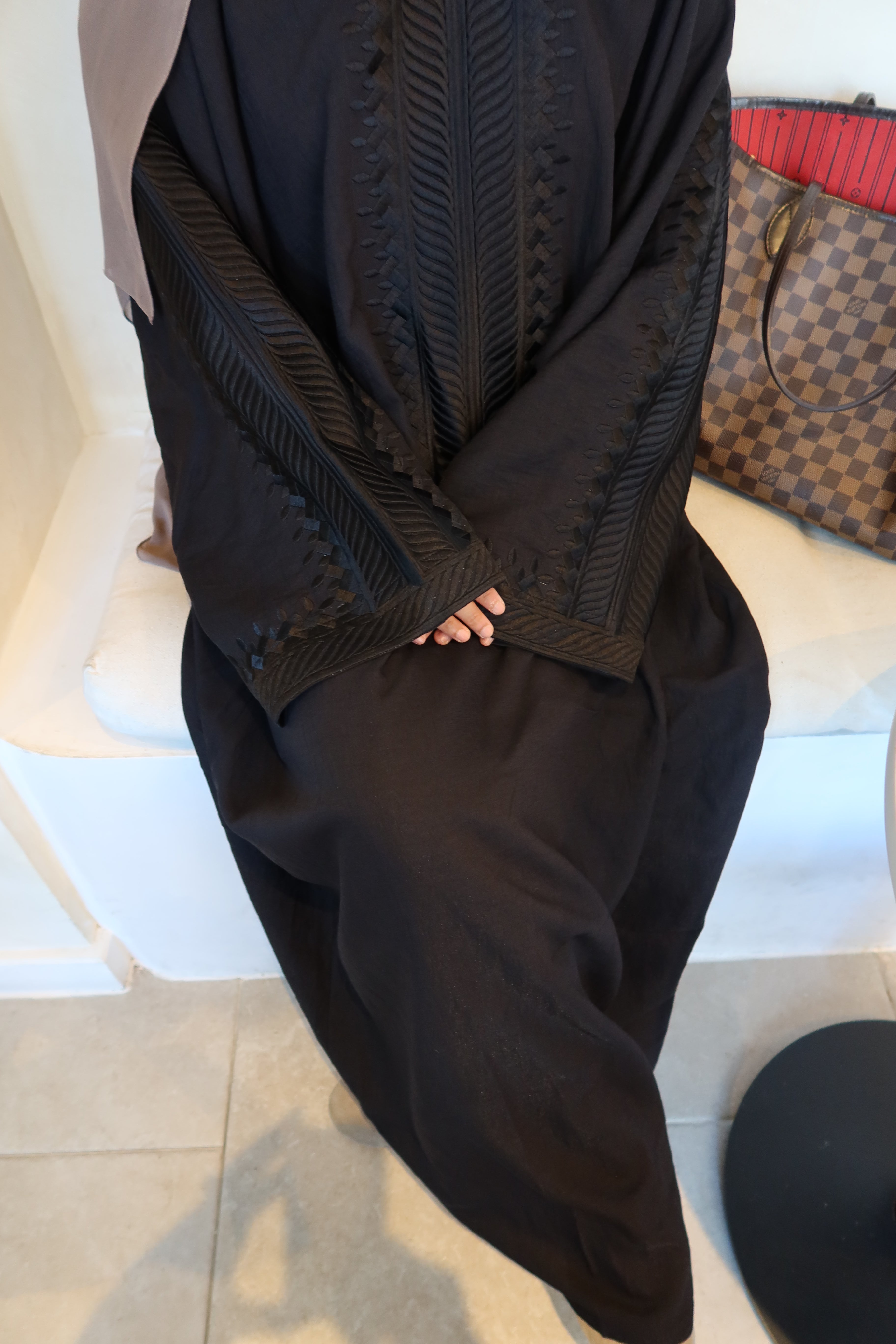 Daliah in black
