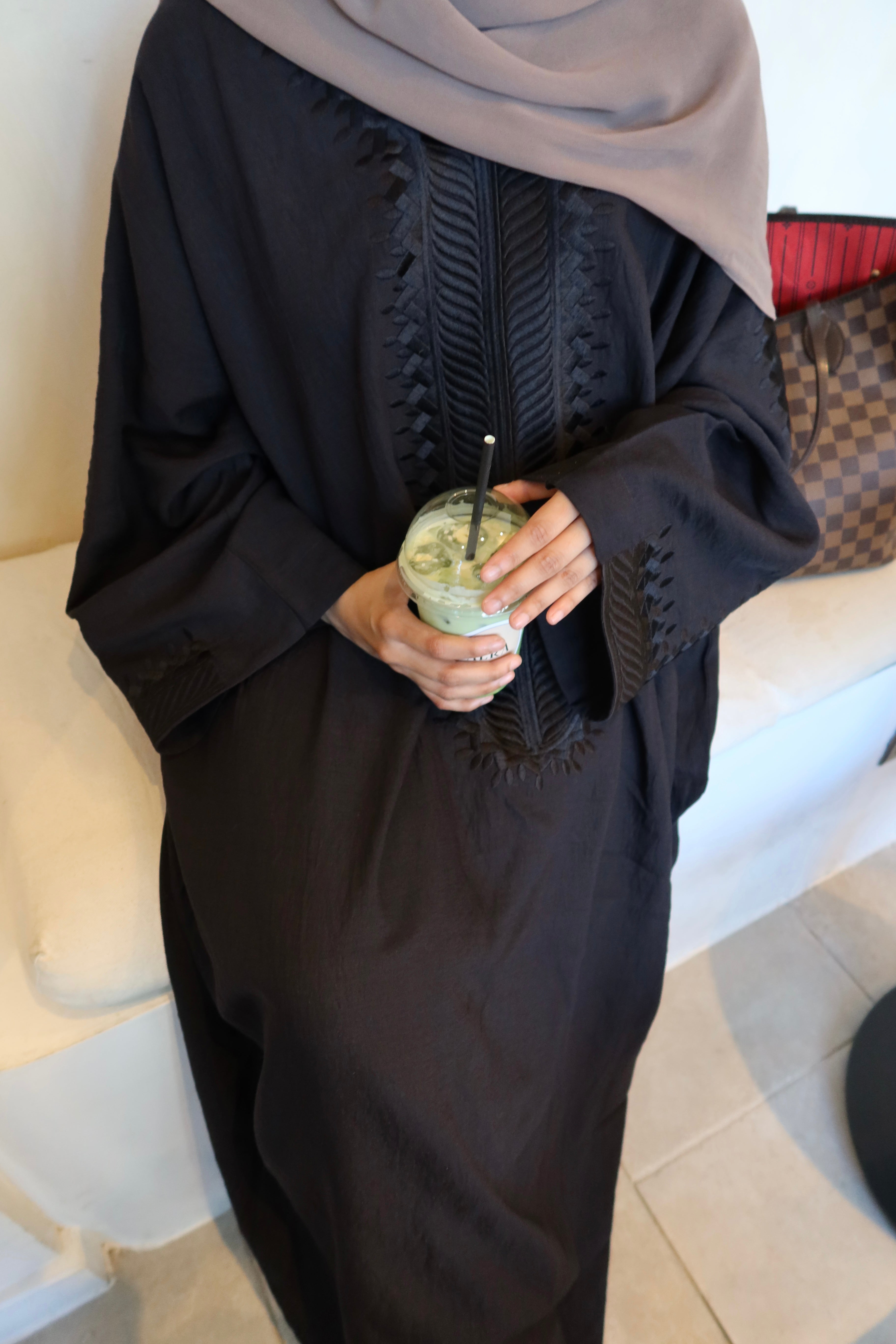 Daliah in black