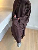 Two piece abaya in coco