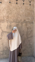 Jersey Khimar beige