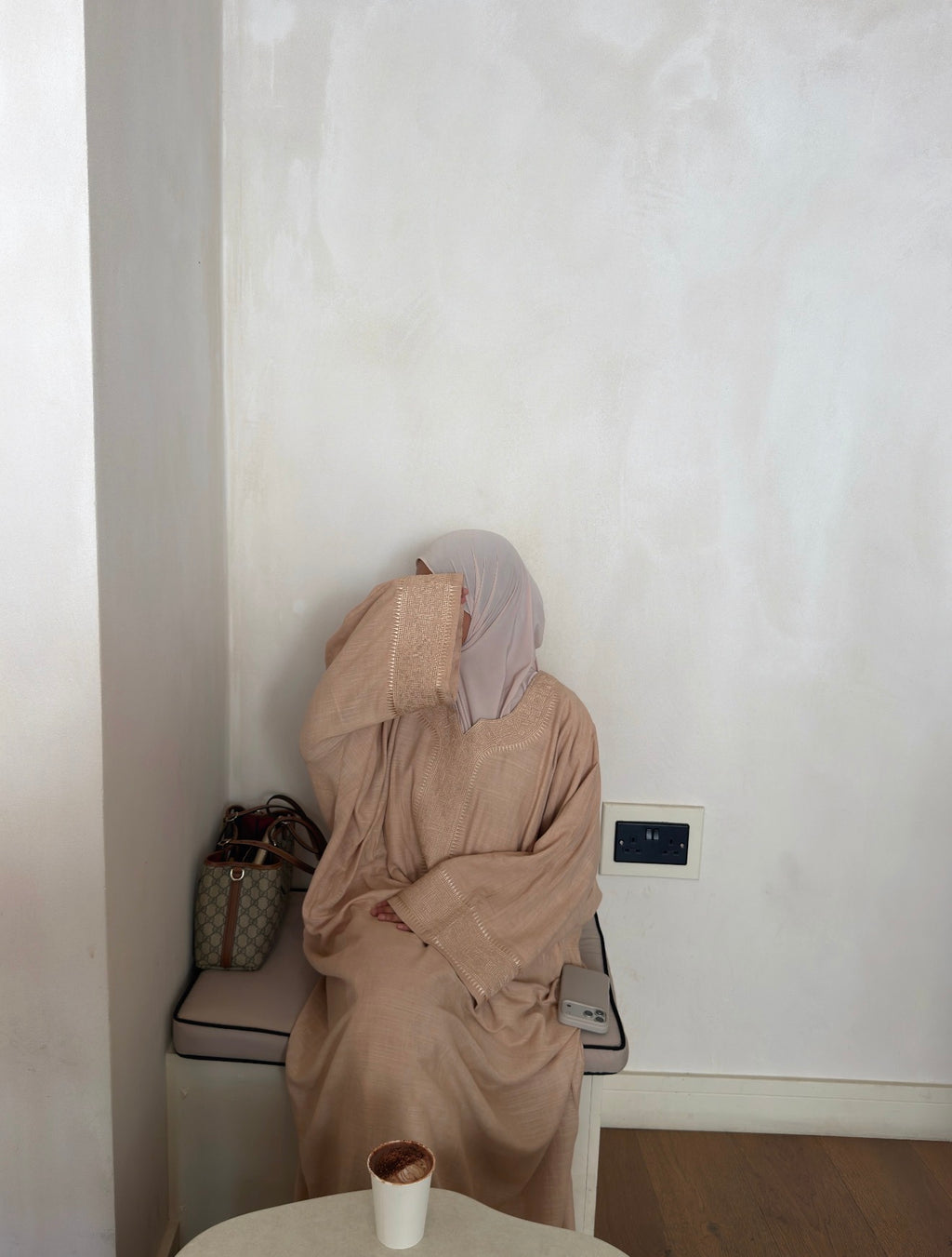 Linen khayraat beige