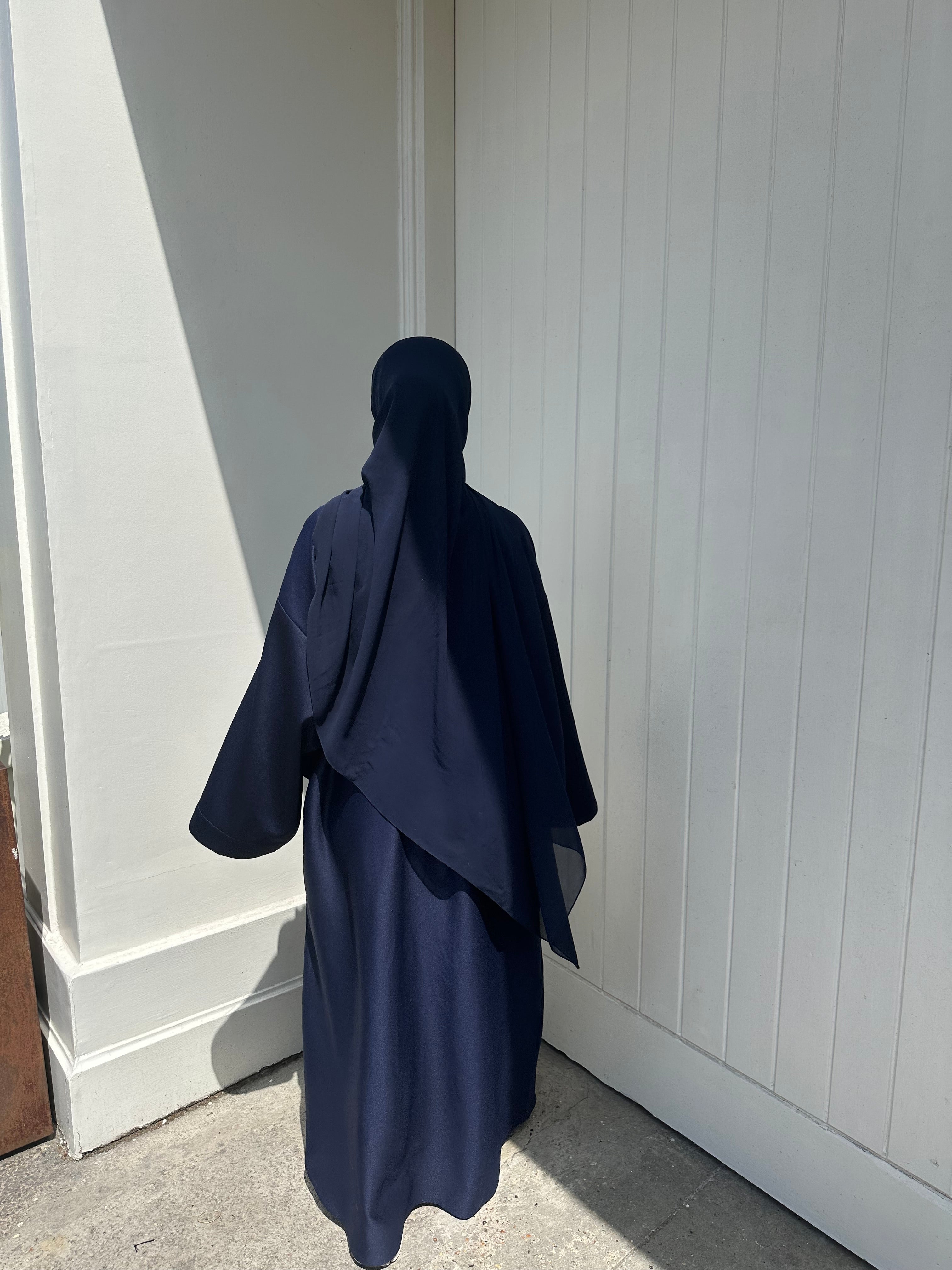 T-shirt dress in navy