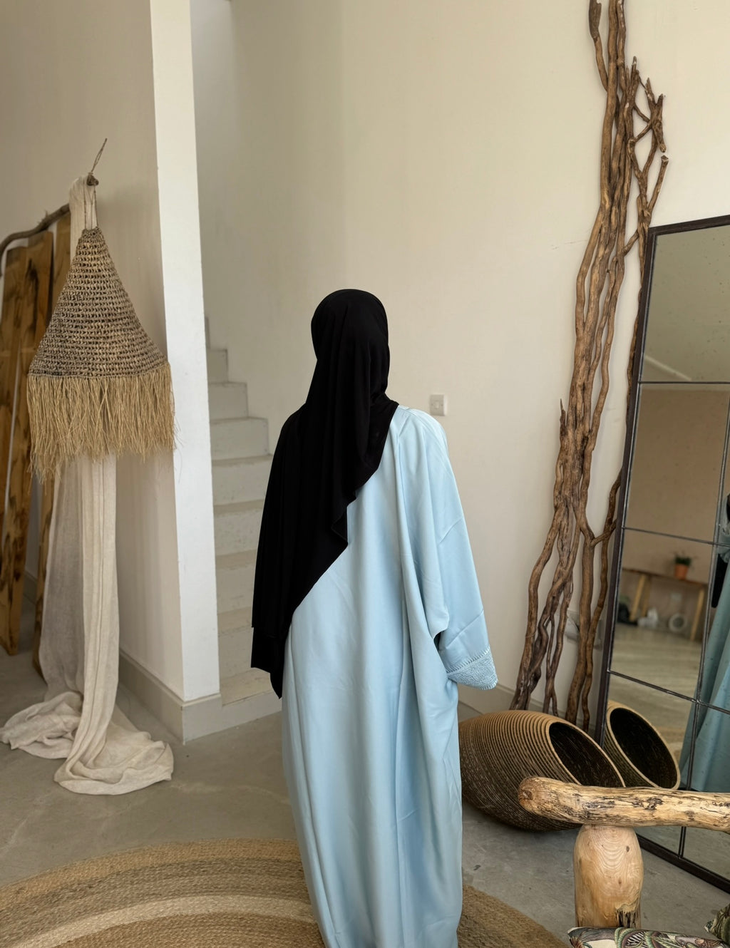 Khayraat in pastel blue