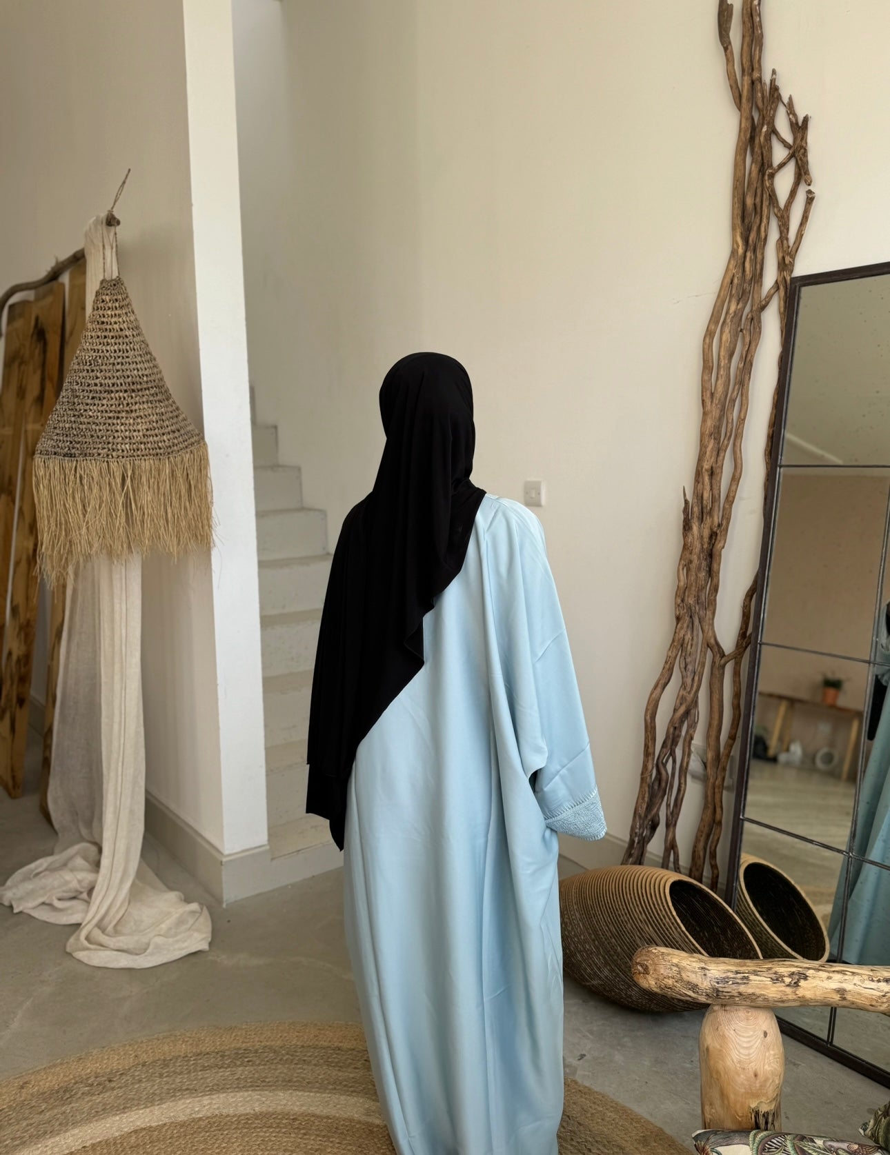 Khayraat in pastel blue