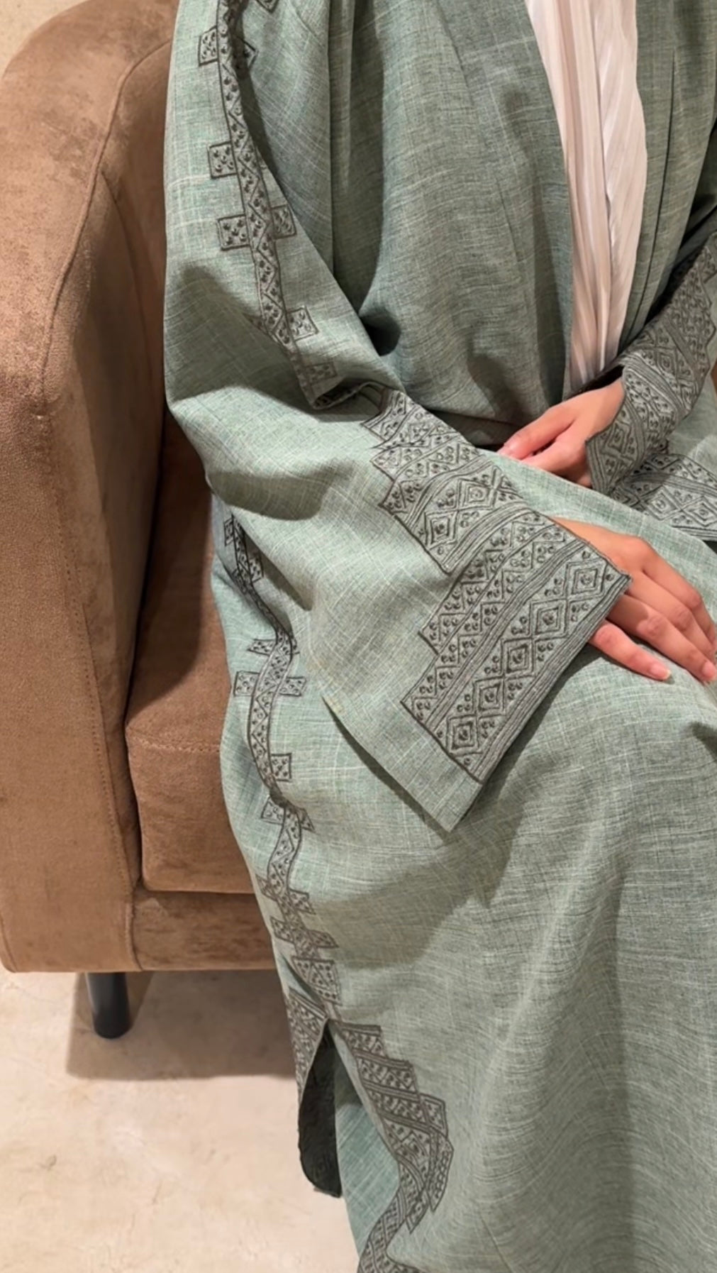 Sahara in Mint green