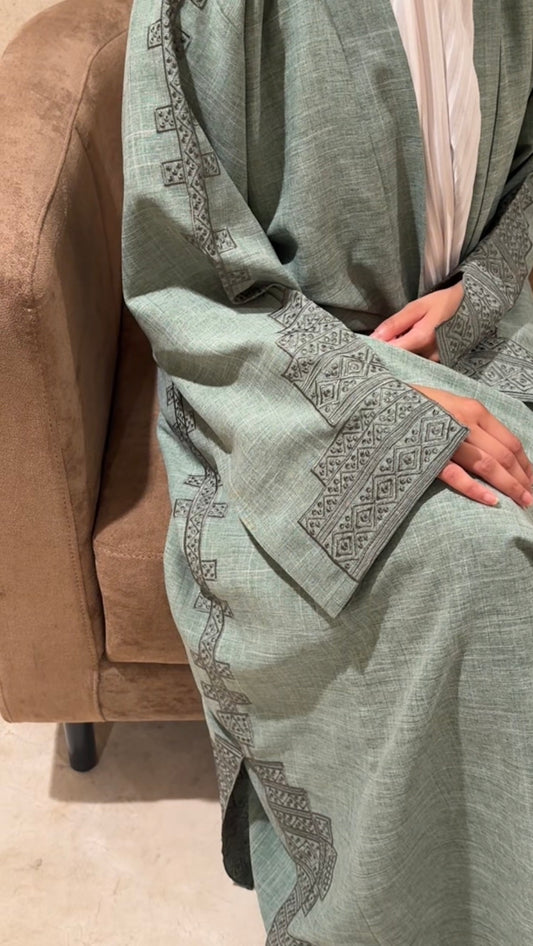 Sahara in Mint green