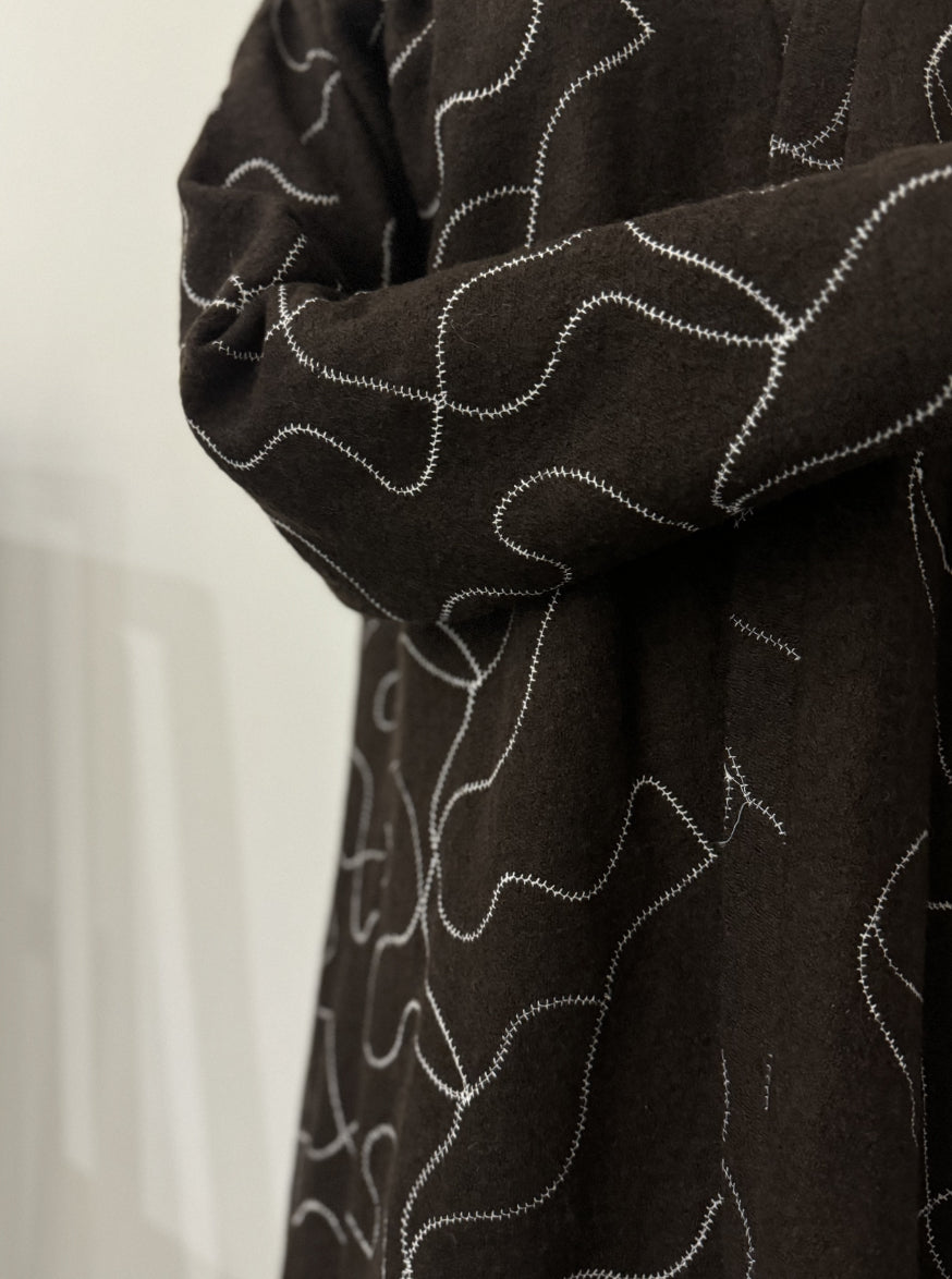 Wool abaya