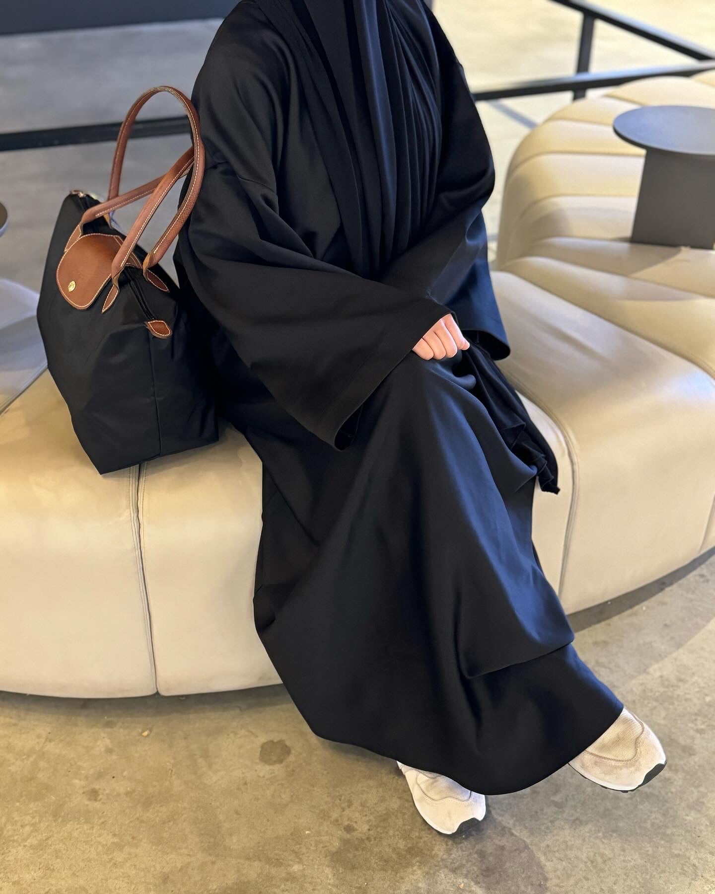 T-shirt dress in Black