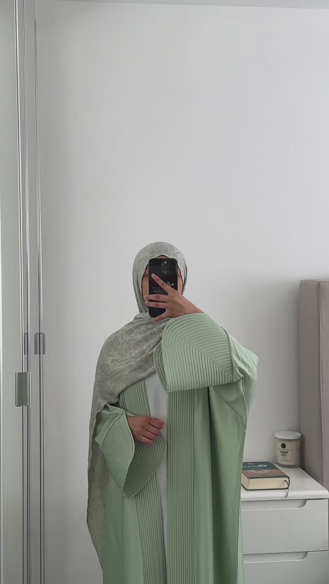 Danah in sage green